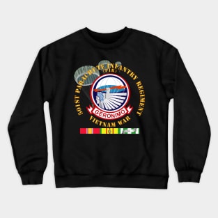 501st Infantry Regiment - Vietnam w VN SVC Crewneck Sweatshirt